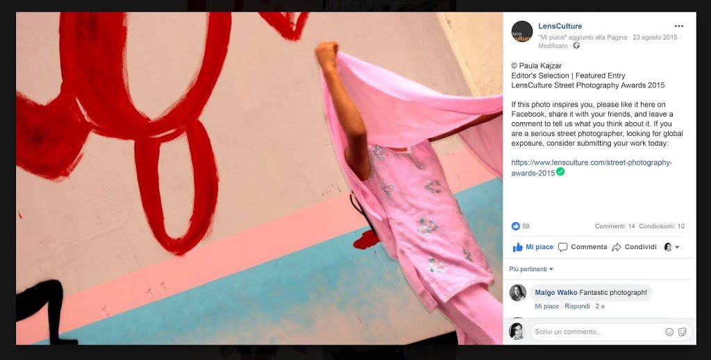 LensCulture global art photography platform Paula Kajzars achievements, Editors pick 2015